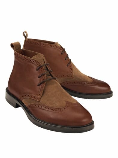 Querverbinder-Boot terra/tabak