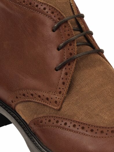 Querverbinder-Boot terra/tabak