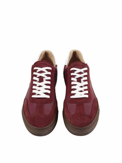 Schnurstracks-Sneaker merlot