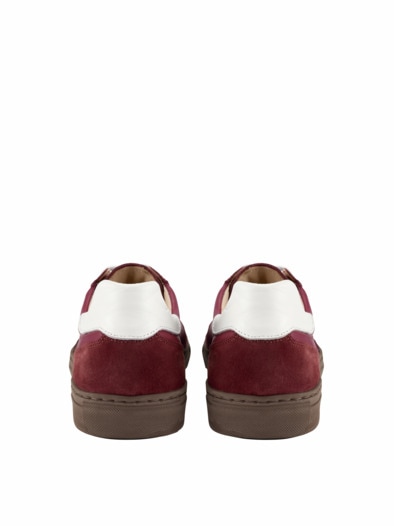 Schnurstracks-Sneaker merlot