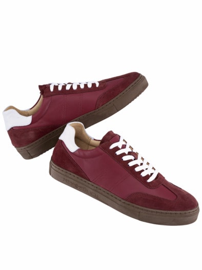 Schnurstracks-Sneaker merlot