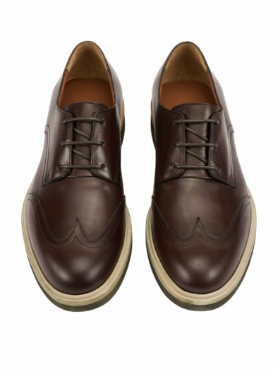 New Business-Brogue kastanienbraun
