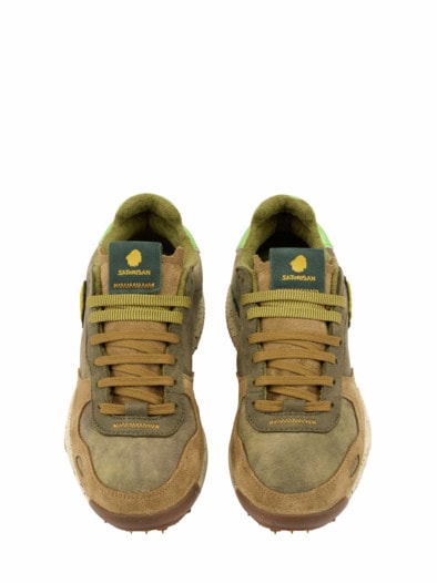Recycled Sneaker Chacrona nuss/apfel
