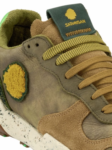 Recycled Sneaker Chacrona nuss/apfel