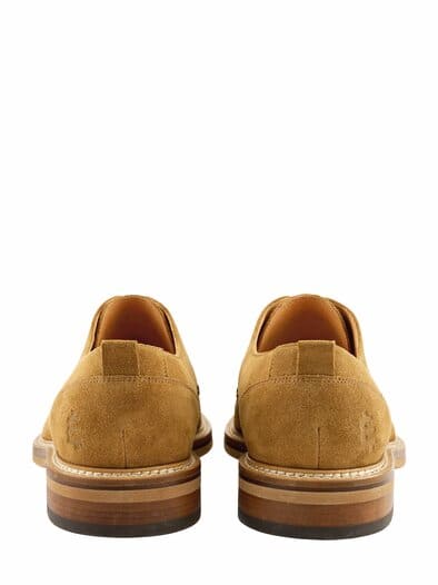 Wildleder-Derby karamellbraun