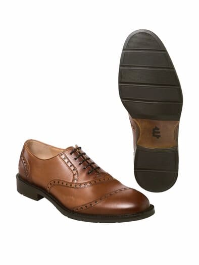 Capri-Twist-Oxford cognac