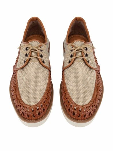 Sommer-Flecht-Schnürer caffe/crema