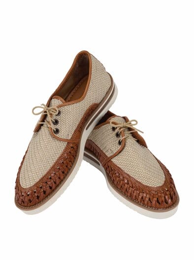 Sommer-Flecht-Schnürer caffe/crema