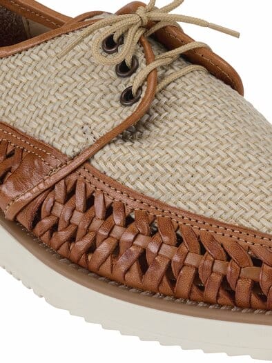 Sommer-Flecht-Schnürer caffe/crema