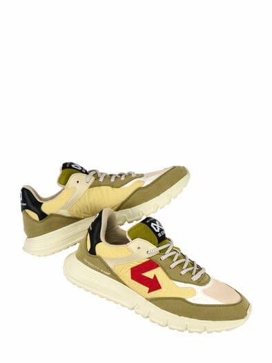 Collab-Sneaker Maru vanille/salbei