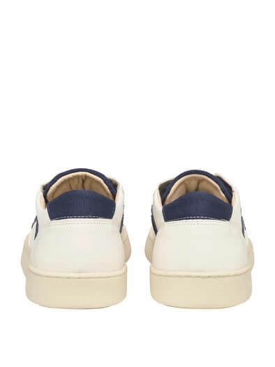 Unzen-Sneaker weiß/blau