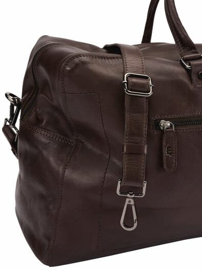 Reiselust-Weekender espresso