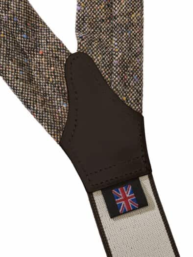 Royal-Tweed-Hosenträger donegal-braun