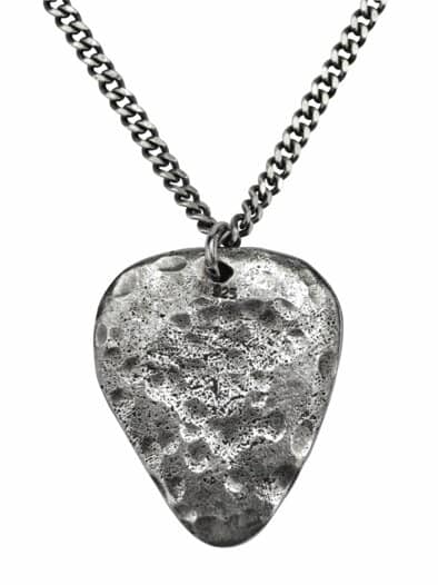 Kette Plektrum silber