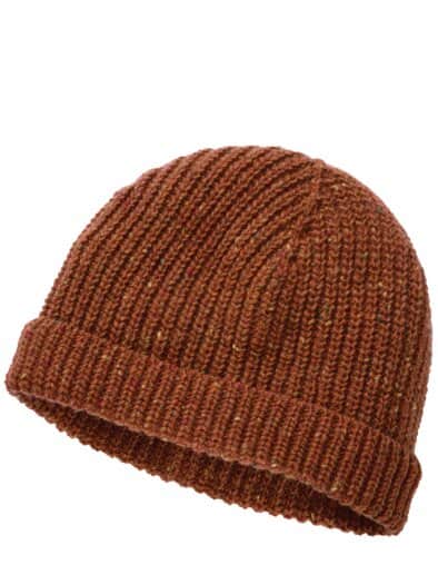 Küsten-Wollmütze sonnenuntergang