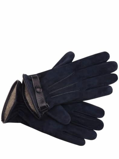 Erlesene Handschuhe blau