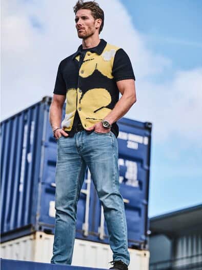 Pirelli-Gürtel schwarz