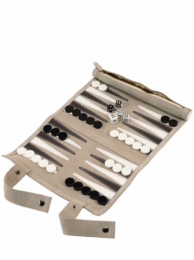 Reise-Backgammon crema