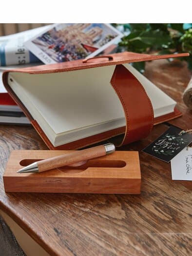 Holz-Drehkugelschreiber wildapfel