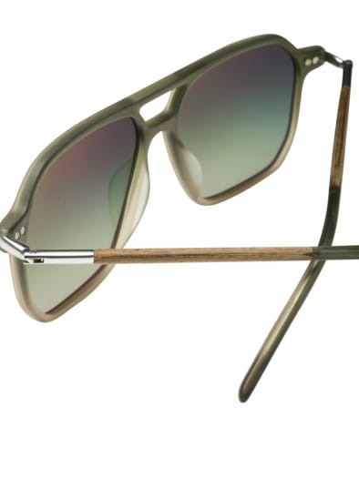 Sonnenbrille Jog walnuss-grün