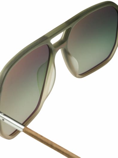 Sonnenbrille Jog walnuss-grün