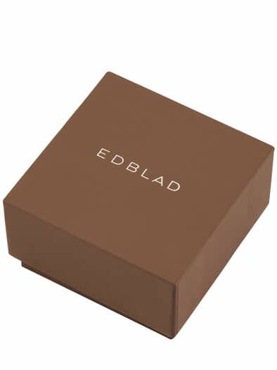 Crest-Ohrringe silbern