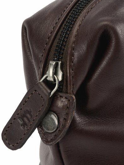 Wochenendtrip-Kulturtasche espresso