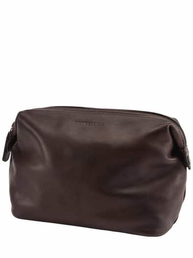 Wochenendtrip-Kulturtasche espresso