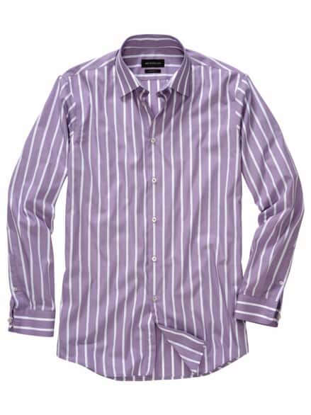 Potenzial-Hemd flieder-weiß Potenzial-Hemd flieder-weiß