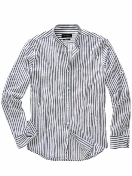 Freiraum-Streifenhemd horizontblau Freiraum-Streifenhemd horizontblau