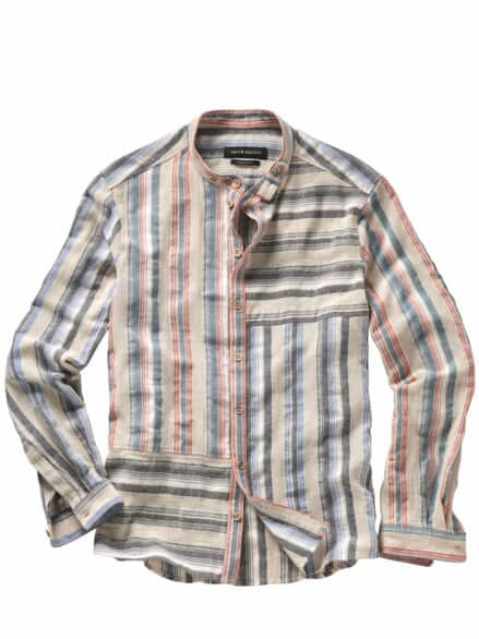 Patchwork-Hemd Sardegna steinruine