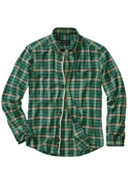 Transformiertes Flanellhemd guavengrün Transformiertes Flanellhemd guavengrün