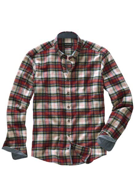Stewarts Flanellhemd stewart-dress-tartan Stewarts Flanellhemd stewart-dress-tartan