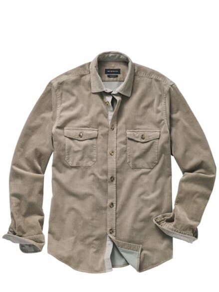 Samtrippen-Cordhemd fels