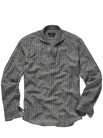 Peaky-Coast-Schlupfhemd kohle