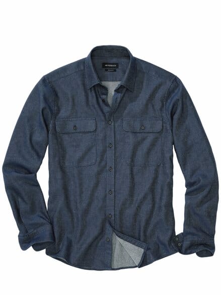 Cambio-Hemdjacke denimblau Cambio-Hemdjacke denimblau