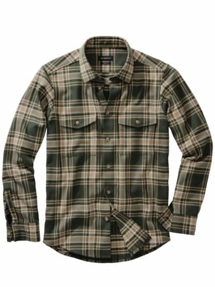 Legendäres Overshirt Karo waldgrün Legendäres Overshirt Karo waldgrün