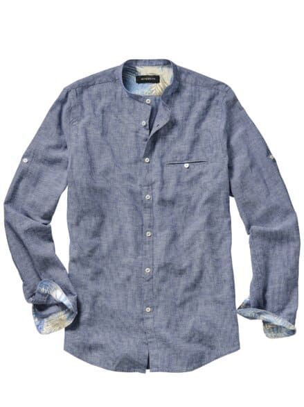 Pityusen-Ursprungshemd formenterablau