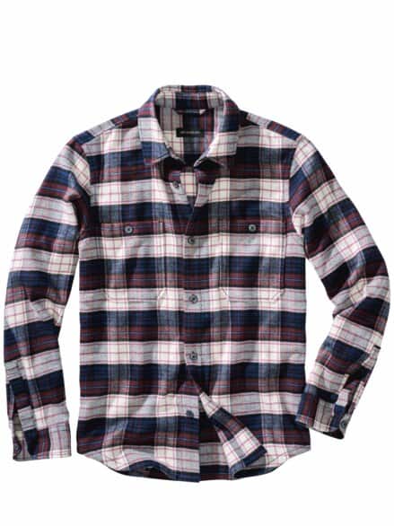 Beerenstarkes Flanellhemd Karo brombeere Beerenstarkes Flanellhemd Karo brombeere