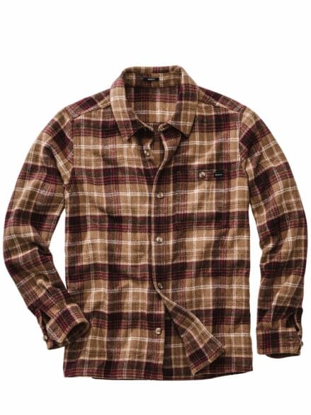 Overshirt Bri Burton Karo caramell/café