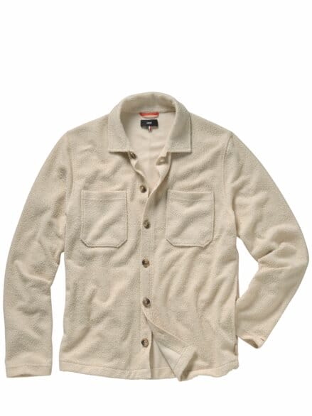 Overshirt Cimats cremig