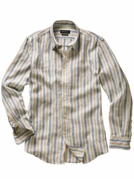 Sonnenschein-Hemd Streifen meer/sonne