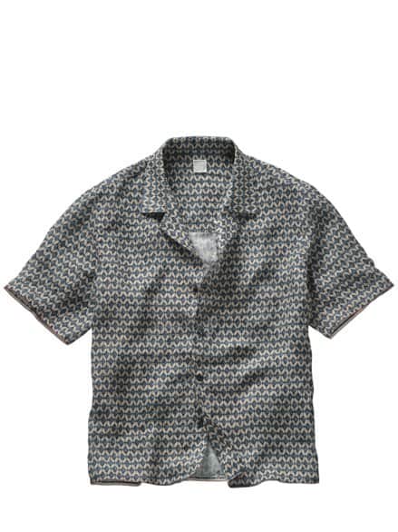 Rauten-Hemd meer/strand