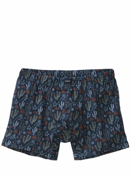 Long Shorty Desert Cactus nachtblau