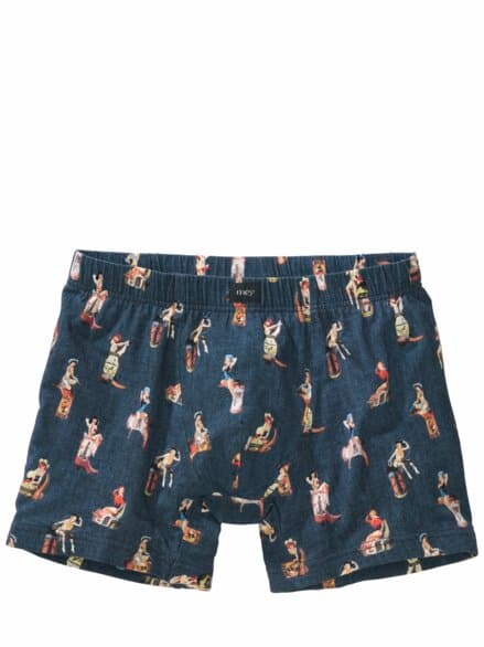 Long Shorty Pretty Cowgirl honky-tonk-blue