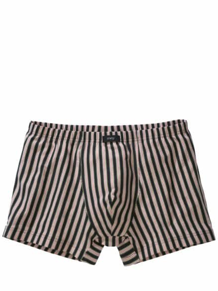 Streifen-Shorty schwarz-gestreift