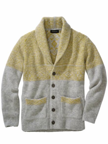 Coolbleiben-Cardigan alpingrau/flechte Coolbleiben-Cardigan alpingrau/flechte