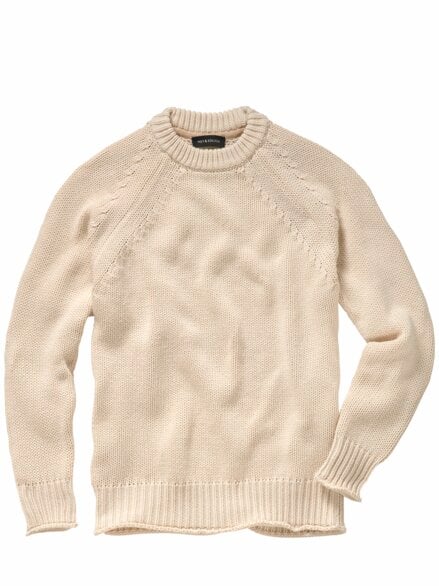 Fundierter Pullover offwhite Fundierter Pullover offwhite