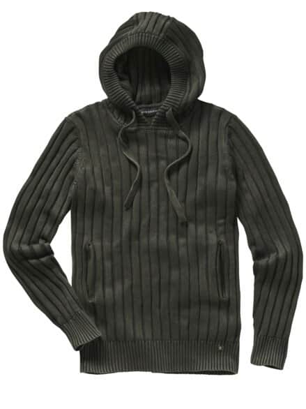 Schockfroster-Hoodie frozen olive