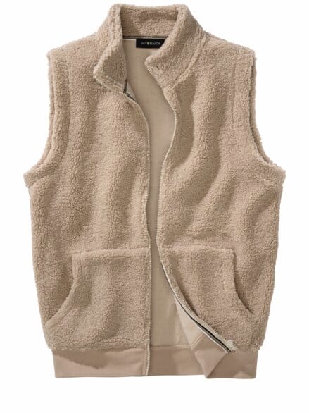 Bärenstarke Weste sandstein